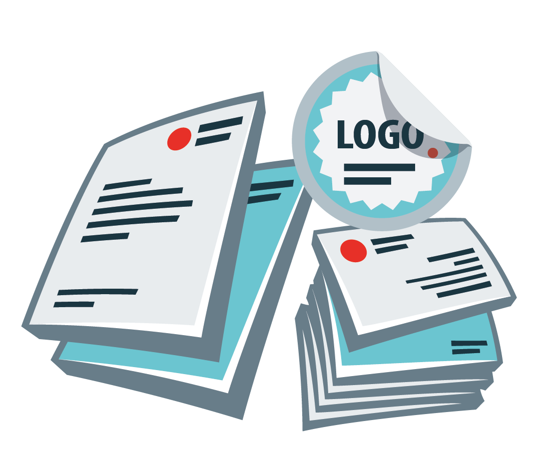 Firmenlogo Visitenkarten Briefpapier